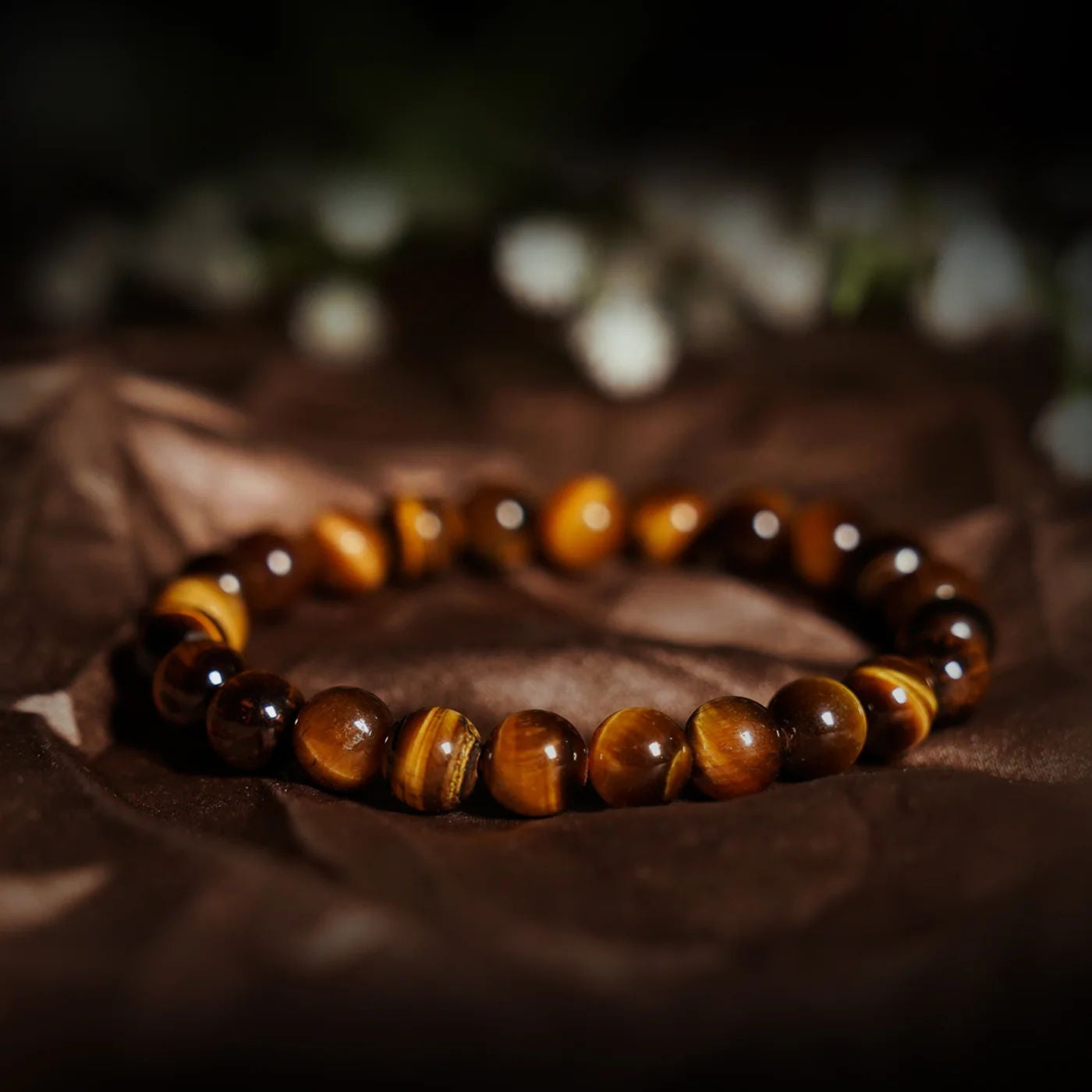 Tiger Eye Gemstone Bracelet