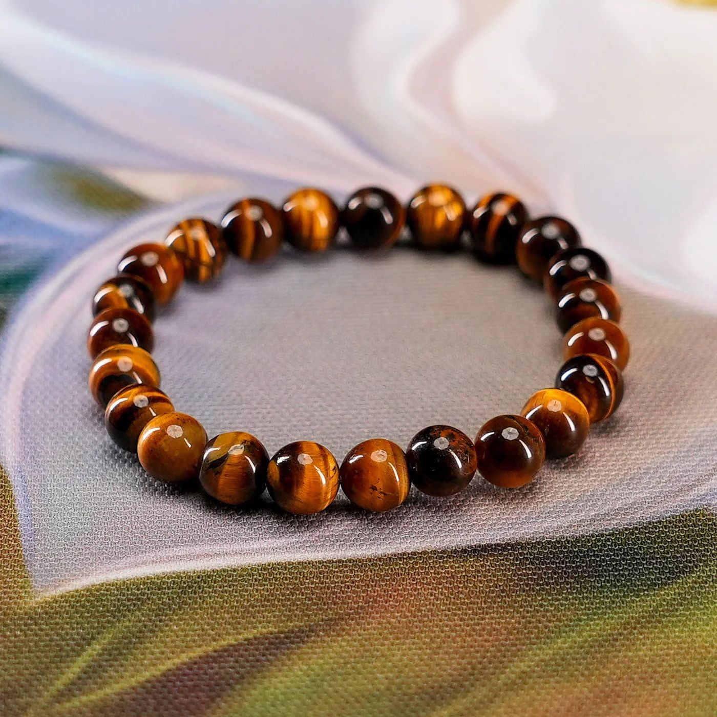 Tiger Eye Gemstone Bracelet